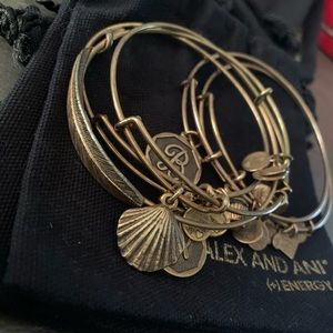 Lot of 5 Bronze Alex and Ani